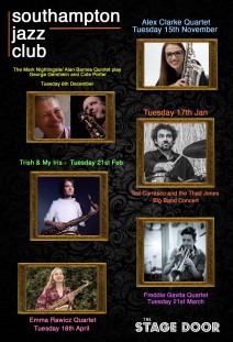 Southampton Jazz Club with Ted Carrasco and the Thad Jones Big Band Concert